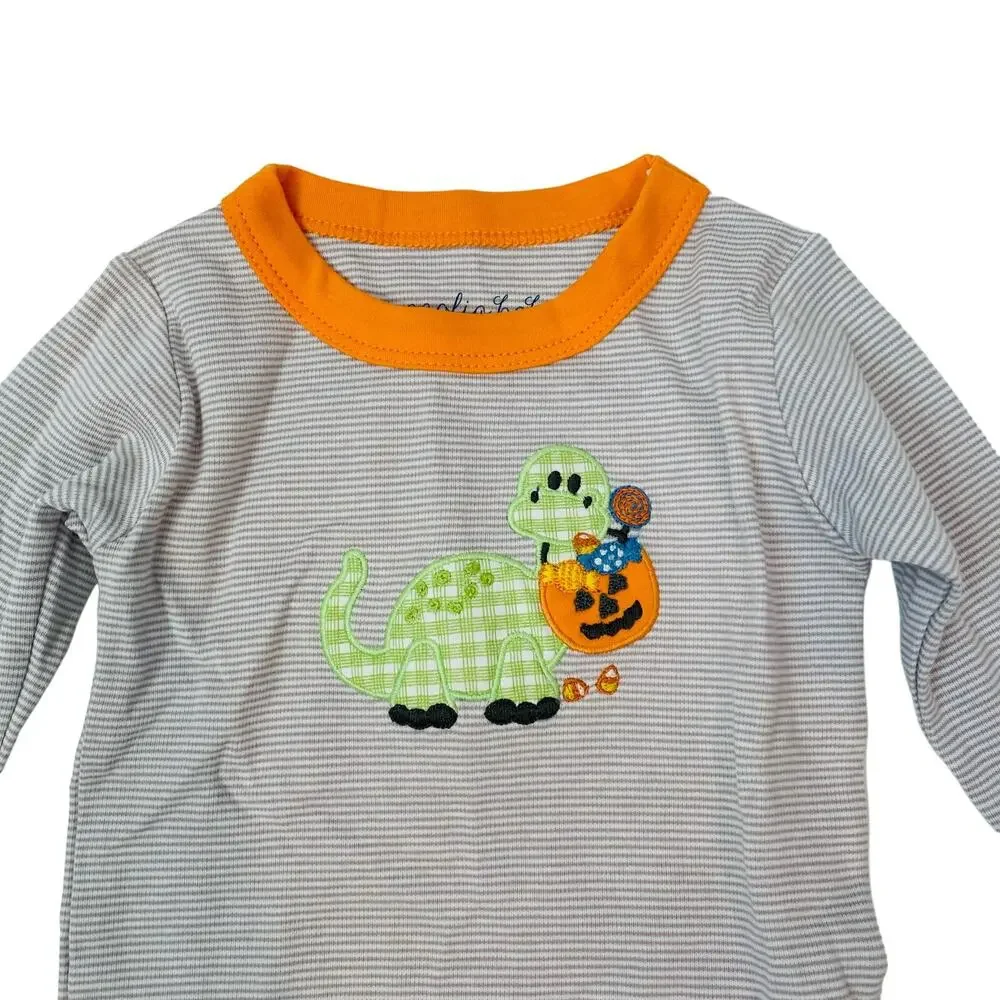 NWT Magnolia Baby 12/18M Spooky Saurus PJs